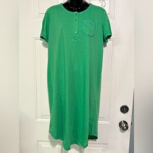 Women's‎ Nightgown Short Sleeve Sleepwear Comfy Sleepshirt Size Medium NWOT